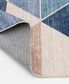 Central Oriental Rugease Devika 5" x 7" Beige and Blue Area Rug, , large