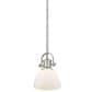 Golden Lighting Hines Mini Pendant in Pewter, , large