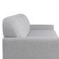 Lifestyle Solutions Willow Stationary Convertible Sofa in Light Gray, , large