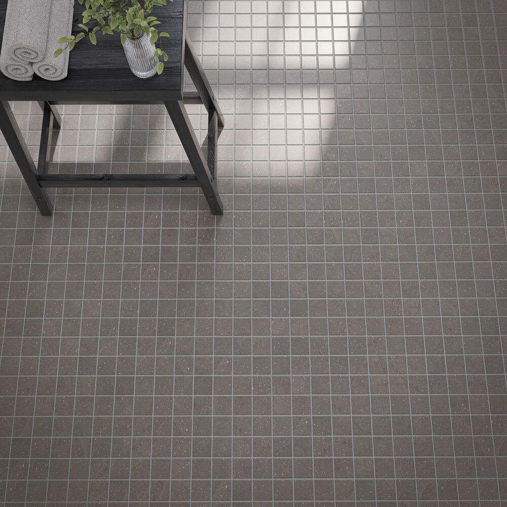 Dal-Tile Exposition Cameo 2" x 2" Straight Joint on 12" x 12" Porcelain Mosaic Sheet, , large