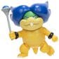 Super Mario 4" Ludwig Von Koopa Figure with Wand in Multicolor, , large
