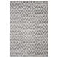 Safavieh Martha Stewart Lucia Shag MSR0782H 5"1" x 7"6" Dark Grey and Light Grey Area Rug, , large