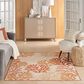 Nourison Garden Oasis Nautical Coral 4" x 6" Indoor/Outdoor Area Rug, , large