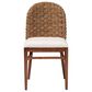 Baxton Studio Denver Side Chair in Walnut Brown, , large