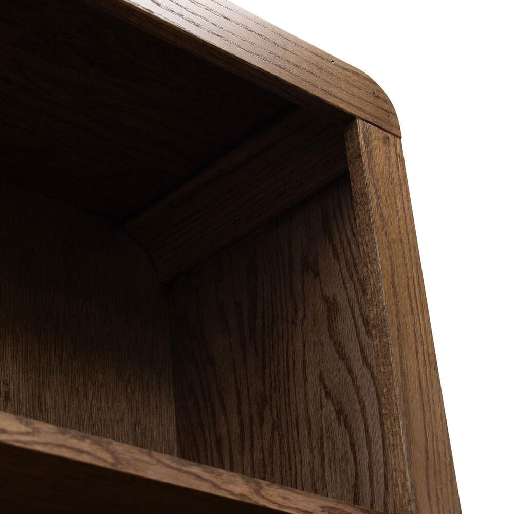 Legends Home Eclipse 78&quot; Bookcase in Bourbon and Walnut, , large