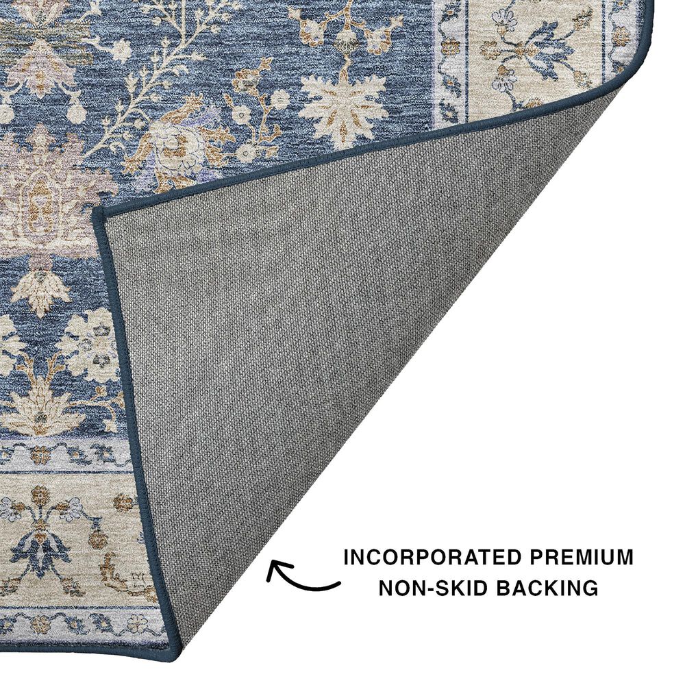 Dalyn Rug Company Hatay 2&#39;3&quot; x 7&#39;6&quot; Blue Runner, , large