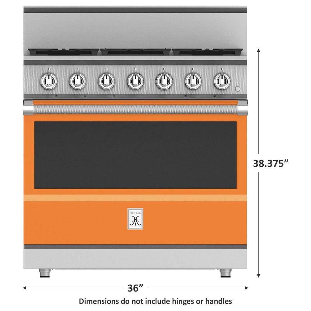 Hestan KRD Series 5.8 Cu. Ft. Slide-In Liquid Propane Gas Range with 5-Burner in Citra, , large