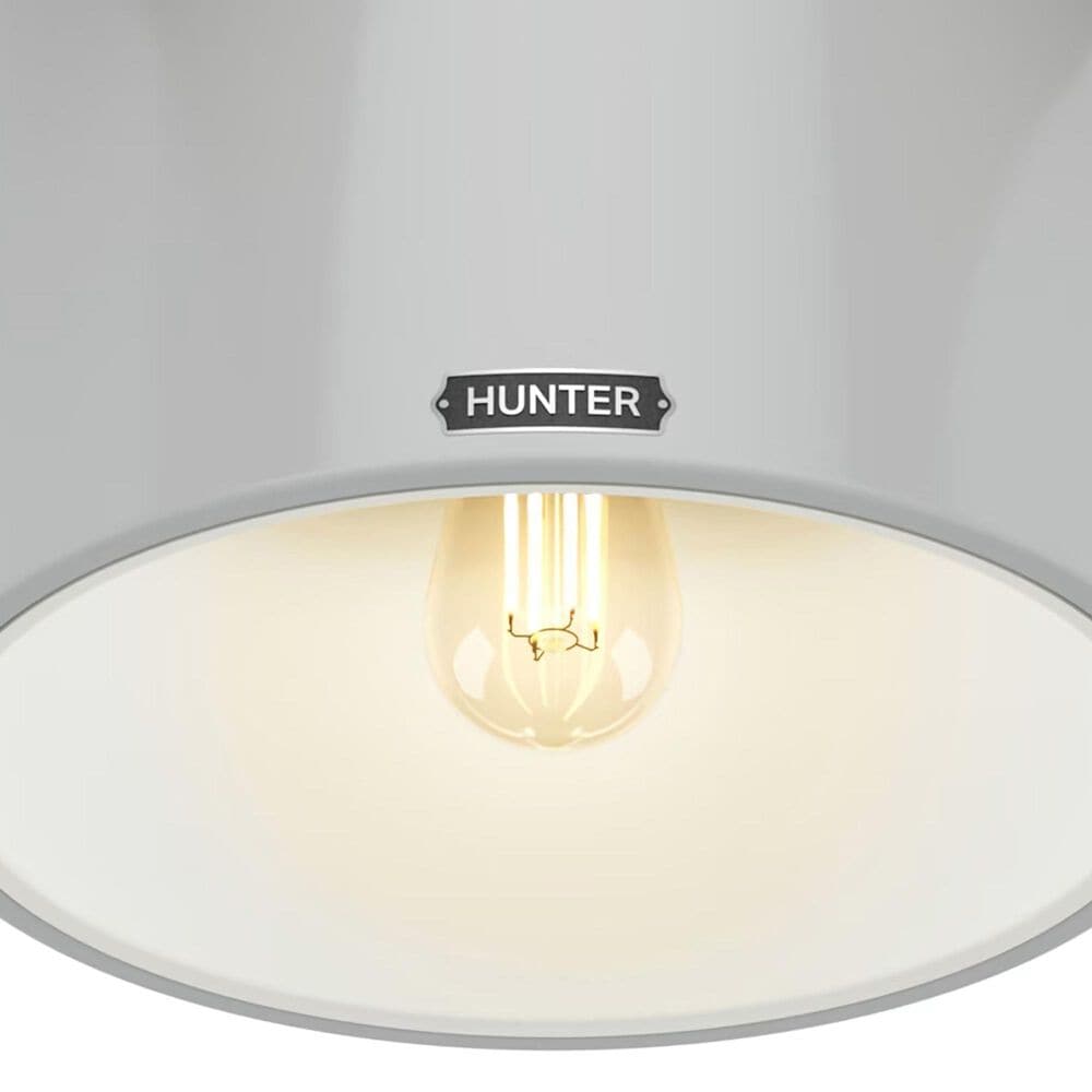 Hunter Cranbrook Low Profile 52&quot; Ceiling Fan with Light in Dove Grey, , large