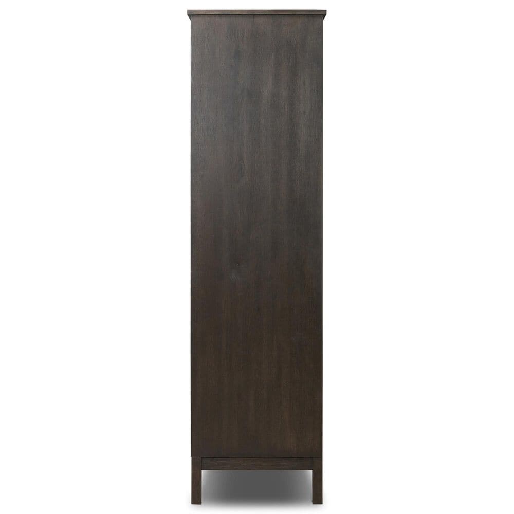 Four Hands Alessio 73" Cabinet in Smoked Black, , large