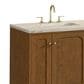 James Martin Laurent 72" Double Bathroom Vanity in Honey Oak with 3 cm Tajnar Eclos Top, Rectangular Sinks and FreePower Wireless Charger, , large
