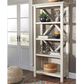 Ashley Carynhurst Large Bookcase in Whitewash, , large