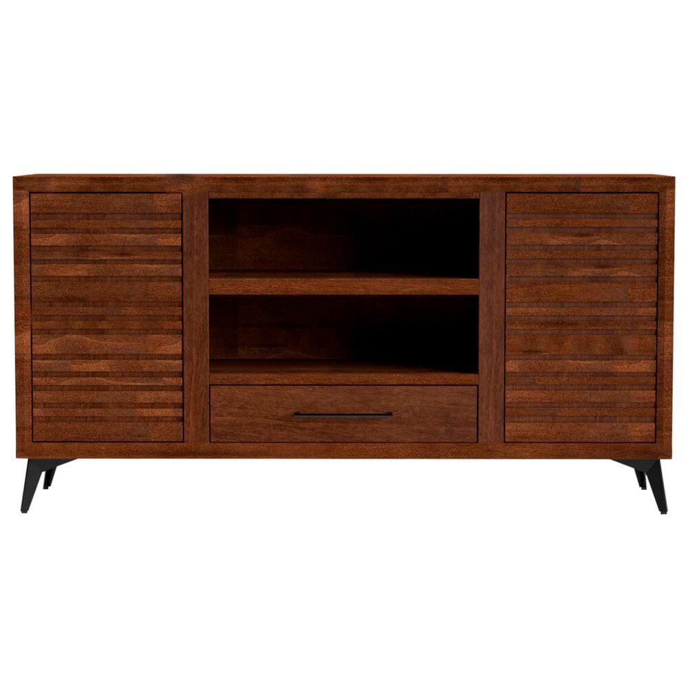 Legends Home Malibu 64" TV Console in Bourbon, , large