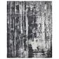 Feizy Coda 8929F 10" x 14" Black and White Area Rug, , large