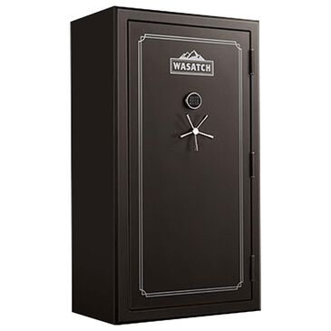 Wasatch 64-Gun Fireproof and Waterproof Safe with Electronic Lock in Dark Bronze, , large