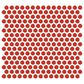 Dal-Tile Color Wheel Currant 13"" X 11"" Ceramic Mosaic Sheet, , large