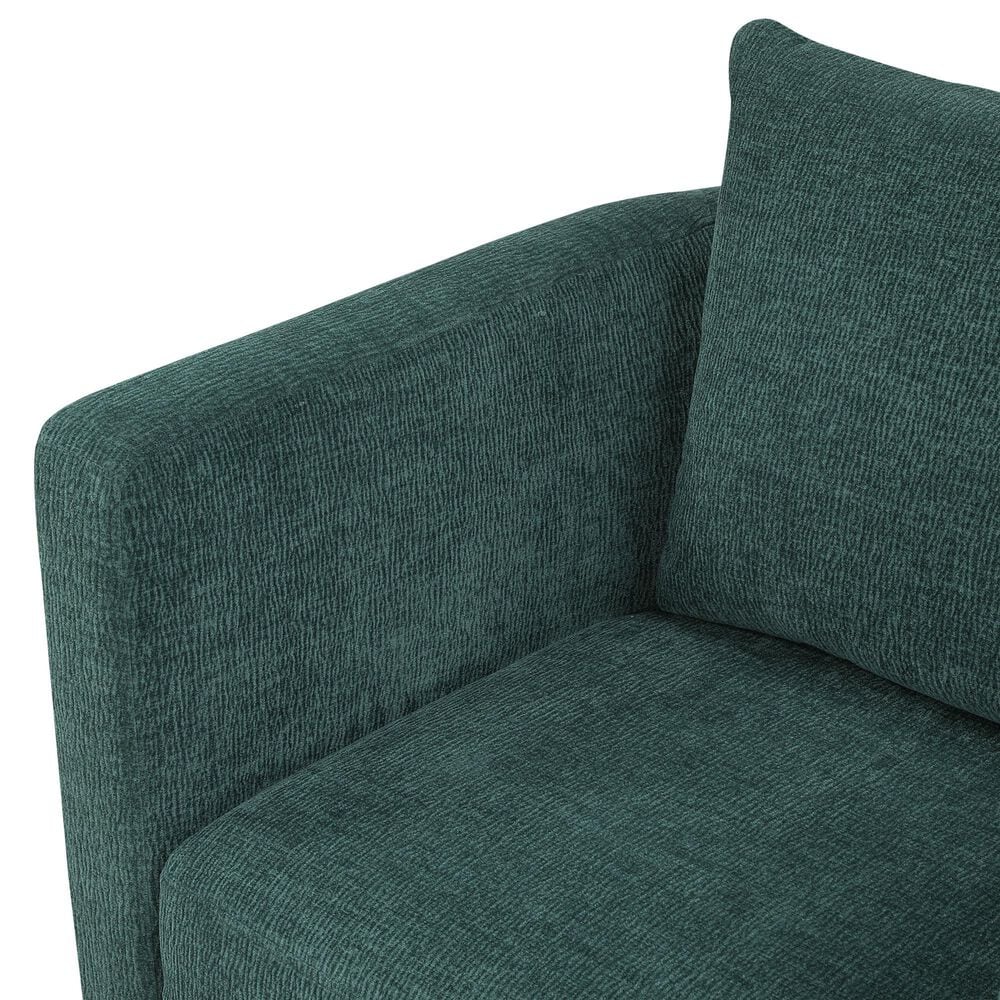 Hearth and Haven Sutton Swivel Chair in Peacock, , large