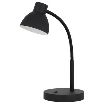 Cal Lighting Noirbeam Desk Lamp in Sand Black, , large