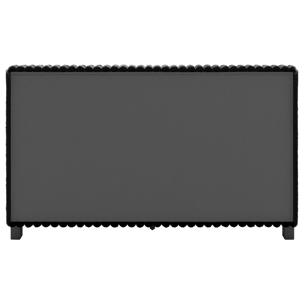 Ashley Zuraleus 3-Piece Queen Upholstered Platform Bedroom Set in Matte Black, , large