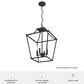 Hunter Laurel Ridge 15" 4-Light Lantern Pendant in Natural Iron, , large