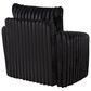Coaster Sarco Swivel Accent Arm Chair in Black, , large