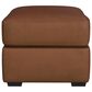 Flexsteel Henry 4-Piece Stationary Leather Living Room Set in Caramel, , large