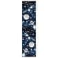 Safavieh Carousel 2" x 8" Dark Blue and Light Blue Kids Runner, , large