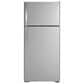 GE Appliances 16.6 Cu. Ft. Top Freezer Refrigerator with Deli Drawer in Stainless Steel, , large