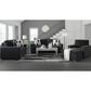 Ashley Gleston Ottoman in Onyx, , large