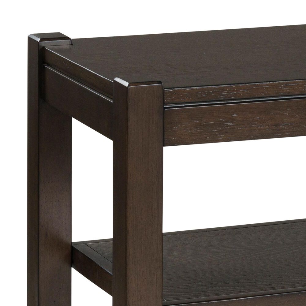 Ashley Breckington Sofa Table in Dark Brown, , large