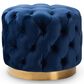 Baxton Studio Valeria Ottoman in Royal Blue, , large