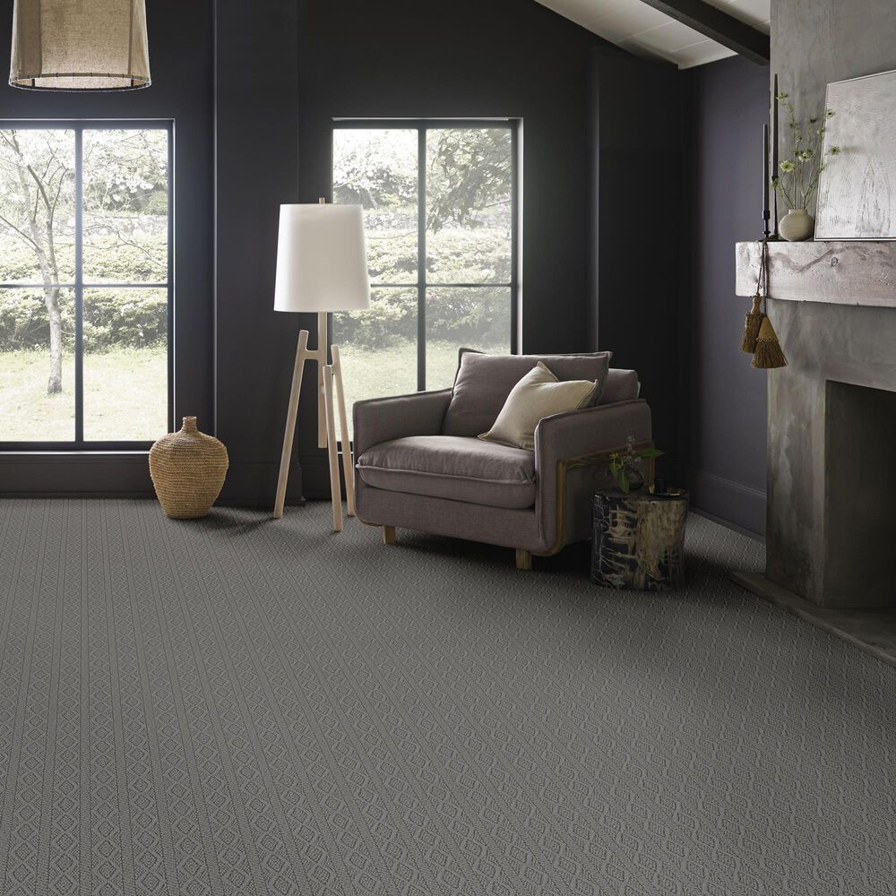 Anderson Tuftex Crochet Carpet in Graphite, , large
