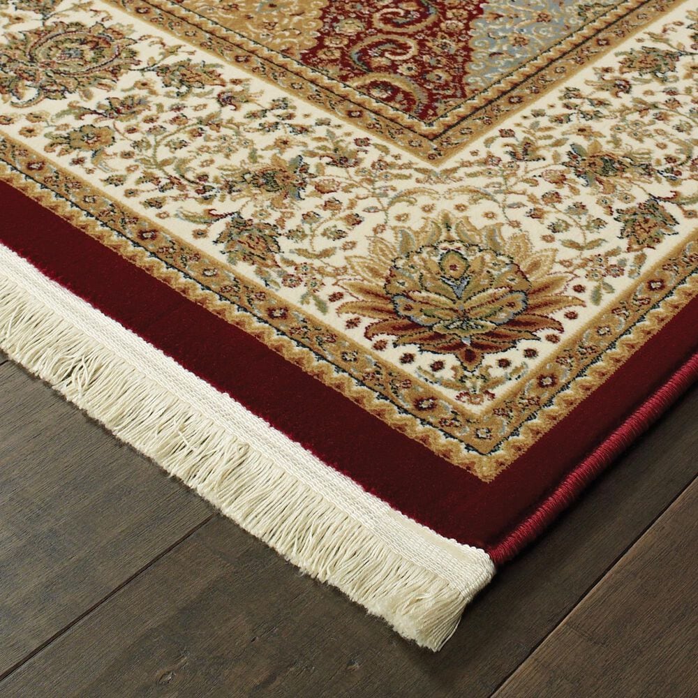 Oriental Weavers Masterpiece 530M 2&#39;3&quot; x 10&#39; Red Runner, , large