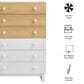 Modway Nolia 6-Drawer Chest in Oak White, , large