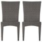Noble House Brooke Patio Chair in Multi-Brown (Set of 2), , large