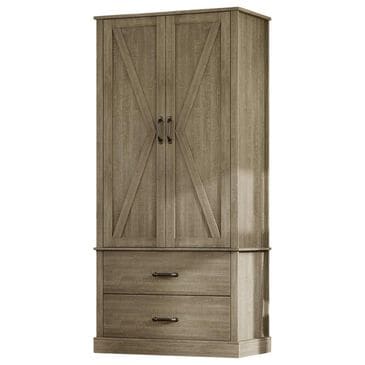 GARVEE 65" Kitchen Pantry Cabinet in Gray, , large