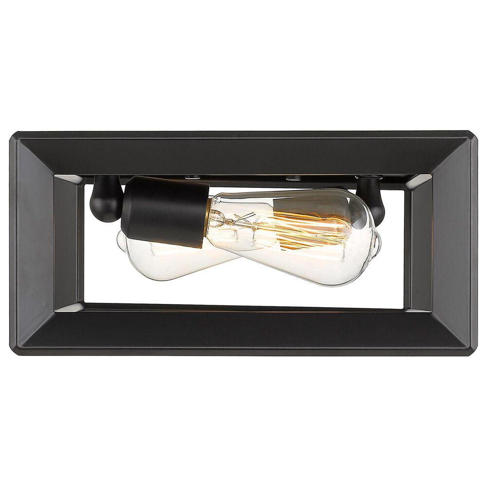 Golden Lighting Smyth Flush Mount in Matte Black, , large