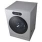 LG 5.8 Cu. Ft. Mega Capacity Smart Front Load Washer in Brushed Platinum Steel, , large