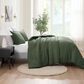 Trade Linker 3-Piece Queen Waffle Down Alternative Comforter Set in Sage, , large
