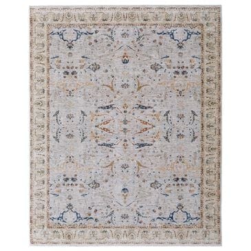 Feizy Pasha 39M4F 6"6" x 9"6" Ivory and Multicolor Area Rug, , large