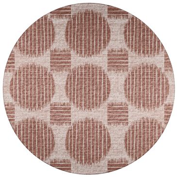 Dalyn Rug Company Sedona 10" Round Driftwood Indoor/Outdoor Area Performance Rug, , large