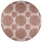 Dalyn Rug Company Sedona 10" Round Driftwood Indoor/Outdoor Area Performance Rug, , large