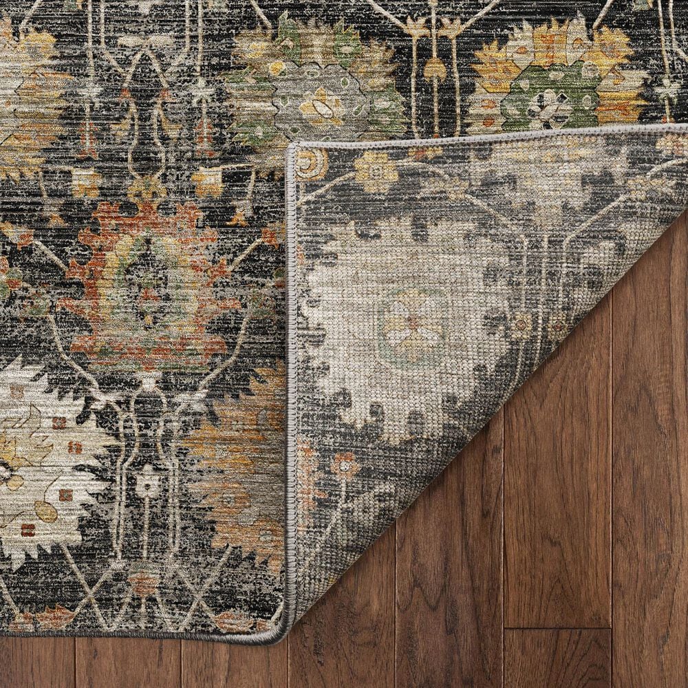 Dalyn Rug Company Aristo AR6 Black 1'8" x 2'6" Area Rug, , large
