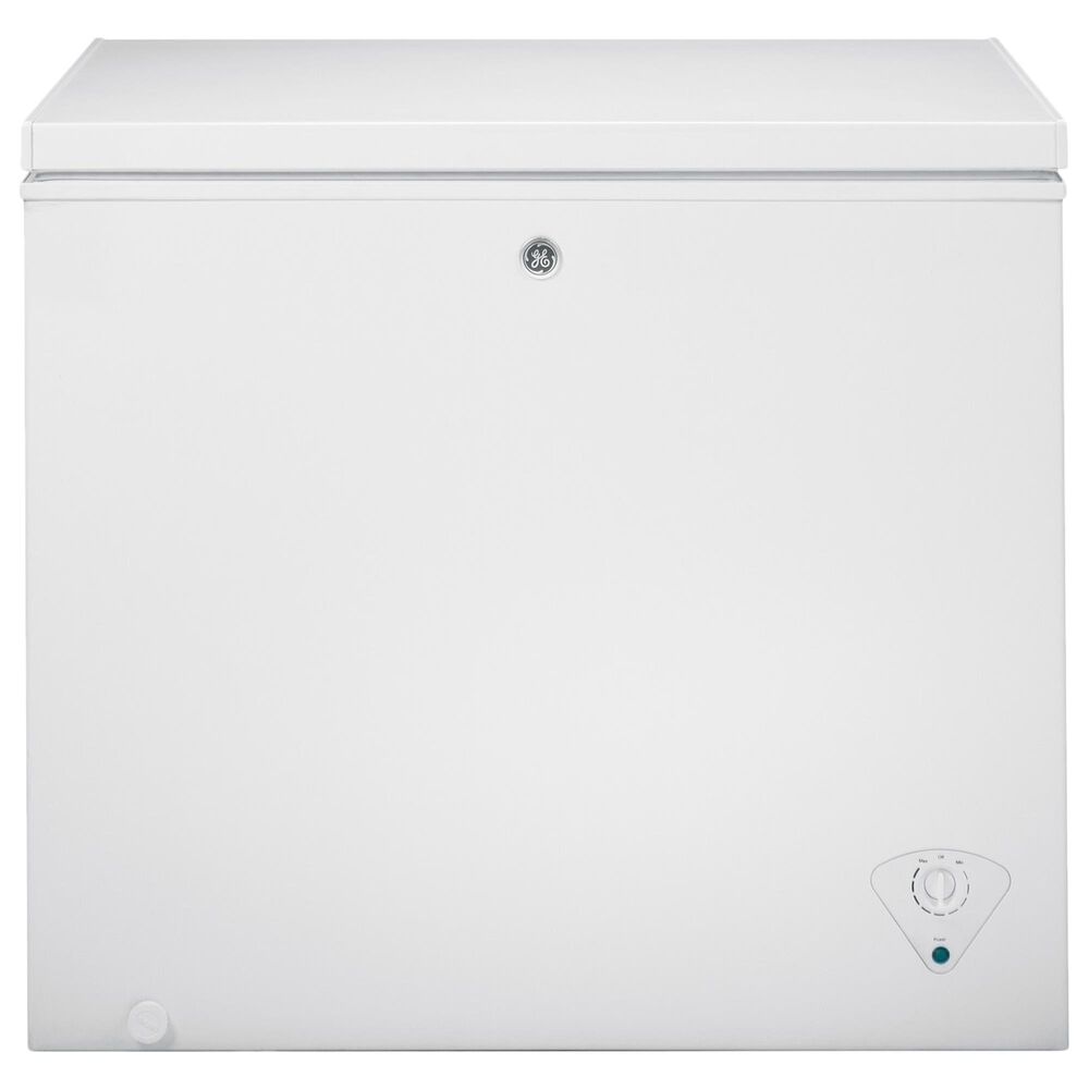 GE Appliances 7.0 Cu. Ft. Manual Defrost Chest Freezer in White, , large