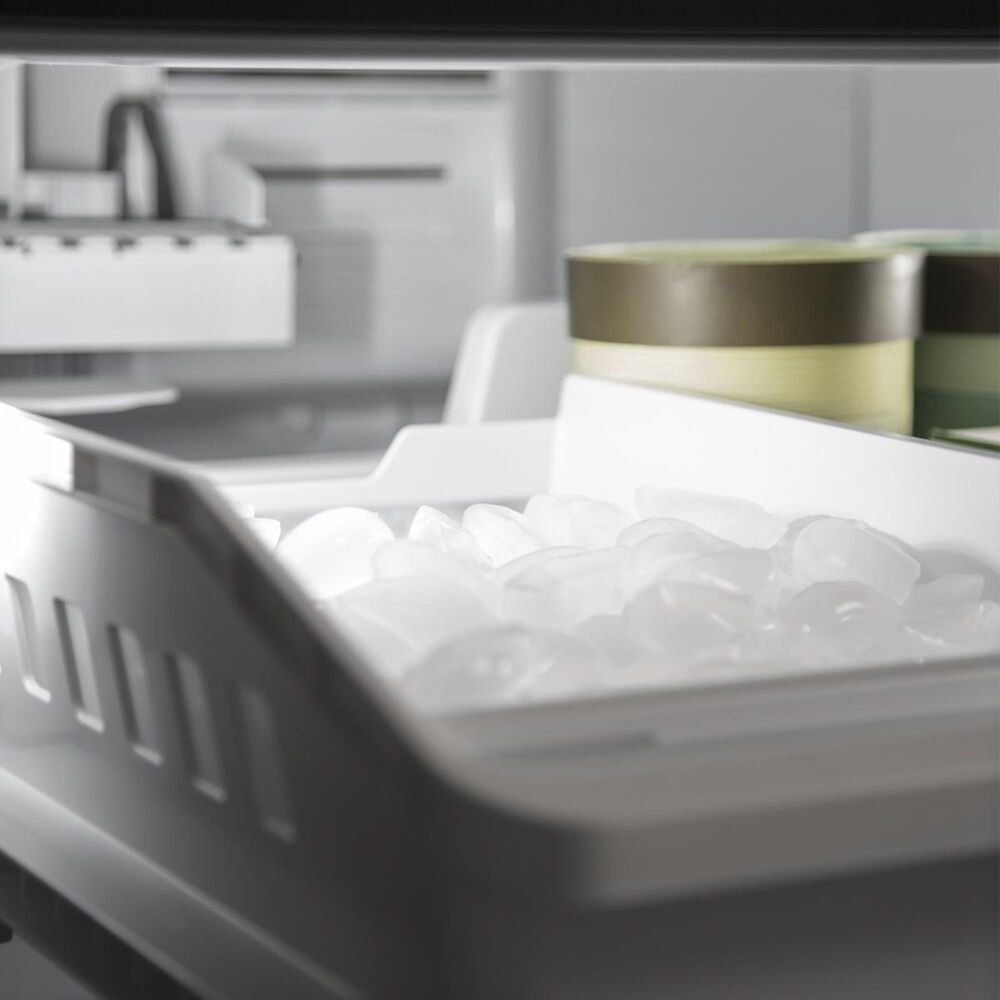 GE Appliances 20.9 Cu. Ft. Bottom Freezer Refrigerator in White, , large