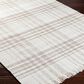 Surya Primrose 10" x 14" Light Grey, Taupe and Khaki Indoor/Outdoor Area Rug, , large