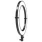 Camera Accessories 18" Foldable Ring Light with Adjustable Stand and Remote Control in Black, , large