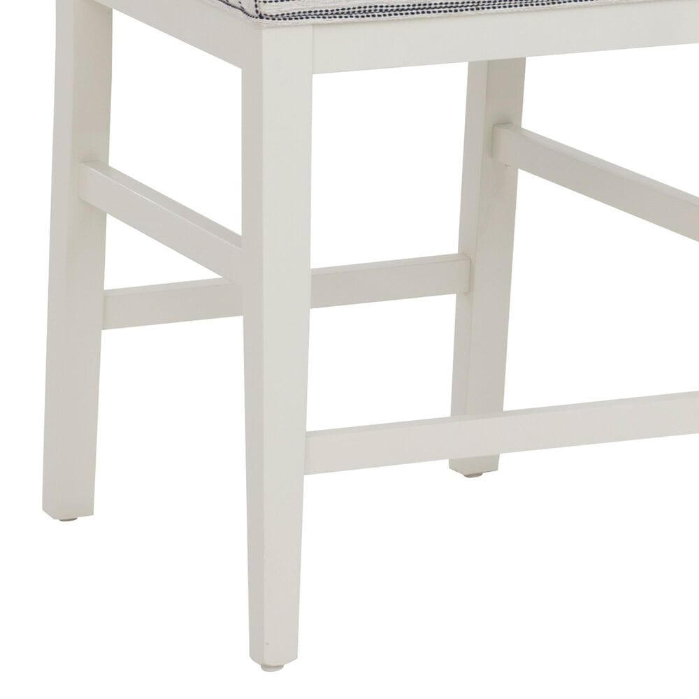 Linon Home Decor Regina Counter Stool with Light Grey Cushion in White (Set of 2), , large