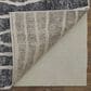 Feizy Kano 2"7" x 8" Black, Gray and Ivory Runner, , large
