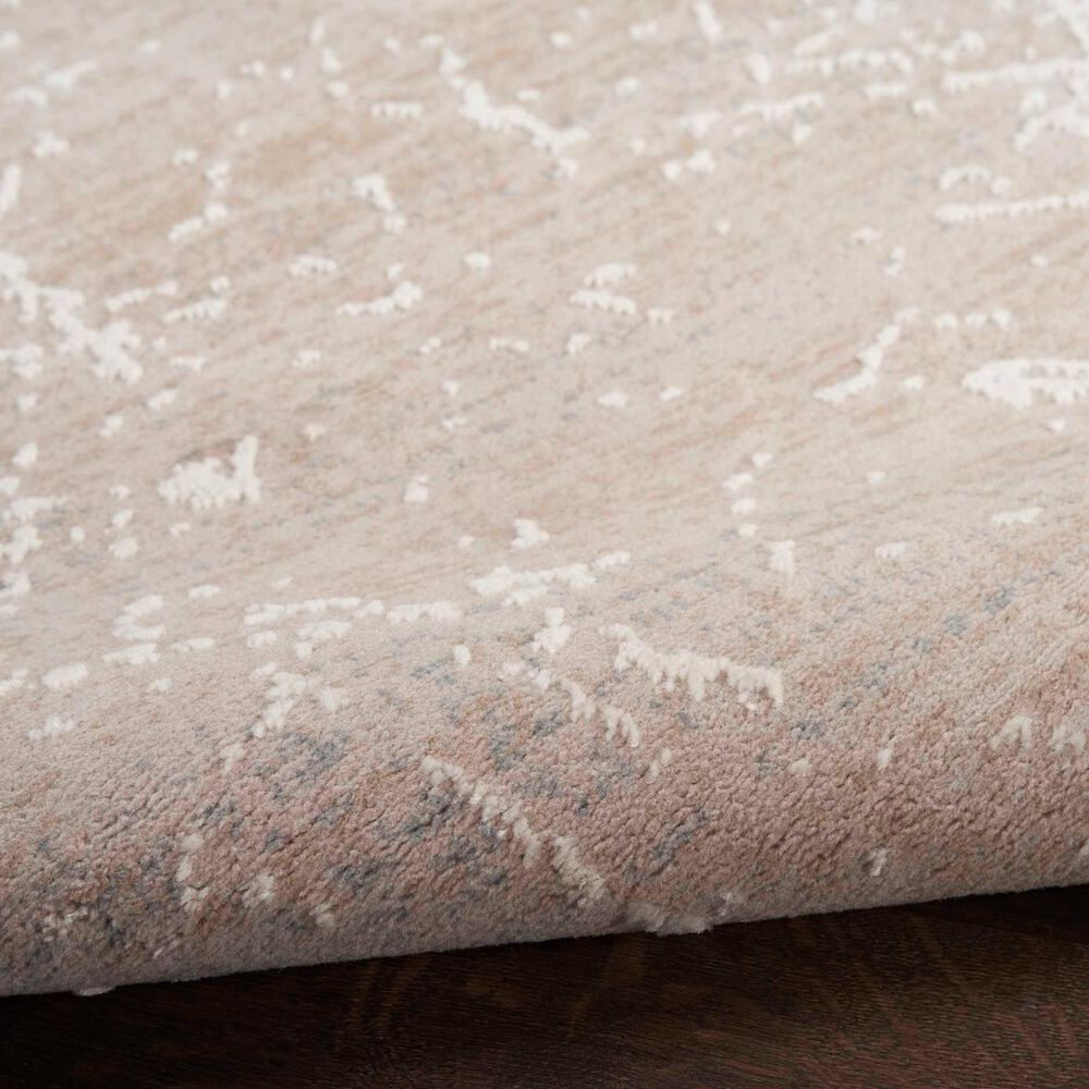 Nourison Exhale 7&#39;10&quot; x 9&#39;10&quot; Mocha and Ivory Area Rug, , large