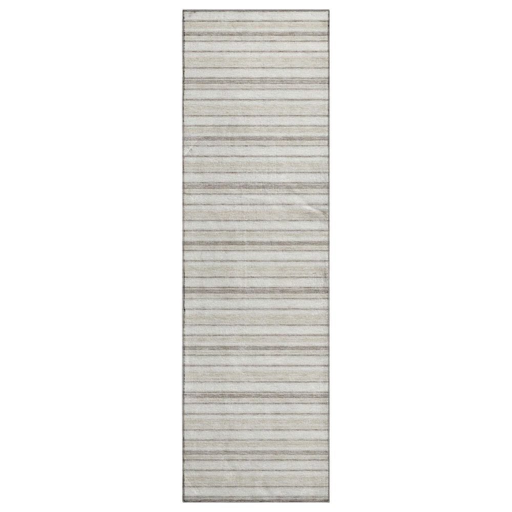Dalyn Rug Company Soft Essentials Striped Linen 2"3" x 7"6" Indoor/Outdoor Runner, , large